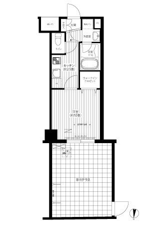 埼玉県さいたま市浦和区常盤９ 北浦和駅 1K マンション 賃貸物件詳細
