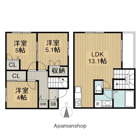 東京都杉並区高円寺南５ 高円寺駅 3LDK アパート 賃貸物件詳細