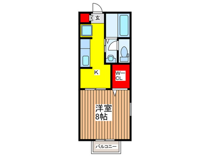 埼玉県さいたま市中央区本町西１ 与野本町駅 1K アパート 賃貸物件詳細