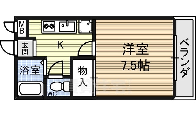 愛知県名古屋市西区那古野１ 丸の内駅 1K マンション 賃貸物件詳細