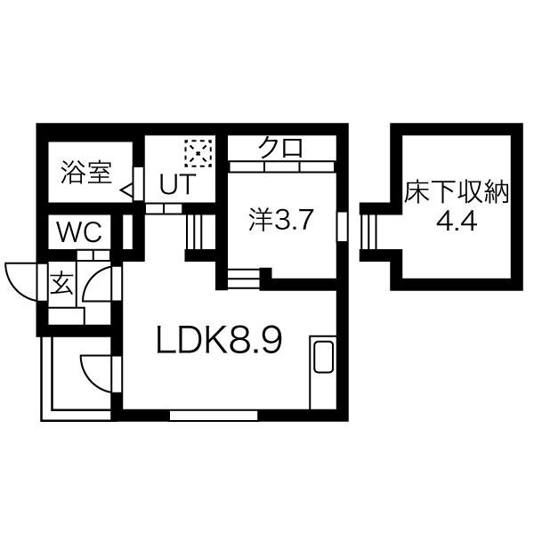 愛知県名古屋市中村区上石川町５ 岩塚駅 1LDK アパート 賃貸物件詳細