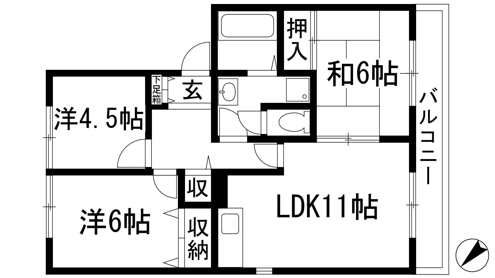 兵庫県伊丹市瑞穂町５ 伊丹駅 3LDK アパート 賃貸物件詳細