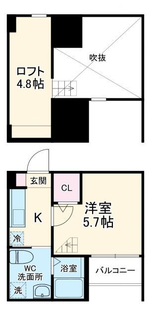 愛知県名古屋市南区港東通１ 大江駅 1K アパート 賃貸物件詳細