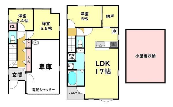 大阪府門真市小路町 門真市駅 3LDK 一戸建て 賃貸物件詳細