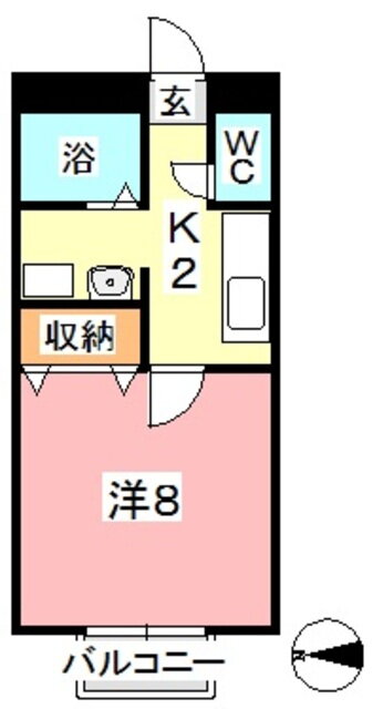 岡山県倉敷市中庄 中庄駅 1K アパート 賃貸物件詳細