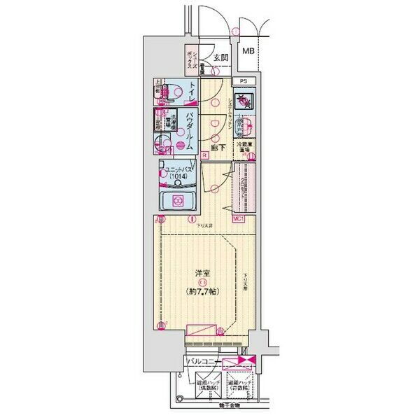 大阪府大阪市浪速区浪速東１ 芦原橋駅 1K マンション 賃貸物件詳細