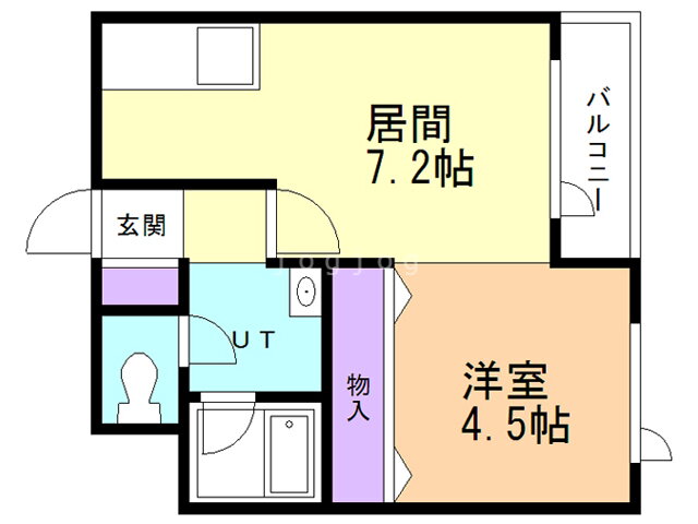 北海道札幌市手稲区前田七条１４ 1DK アパート 賃貸物件詳細