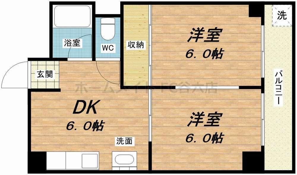 大阪府大阪市東成区東小橋１ 玉造駅 2DK マンション 賃貸物件詳細
