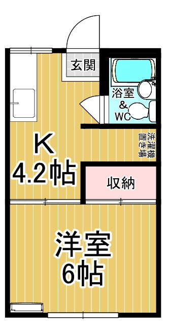 栃木県鹿沼市緑町２ 鹿沼駅 1K アパート 賃貸物件詳細