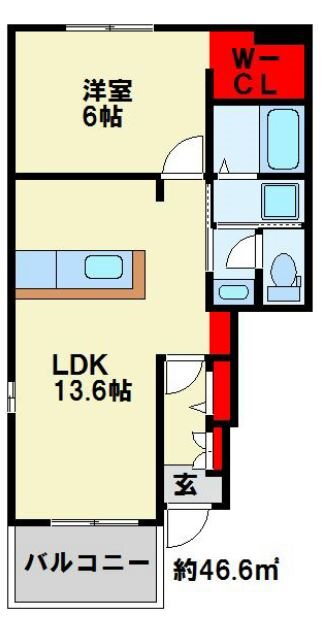 ロワンテールＩＩ 1階 1LDK 賃貸物件詳細