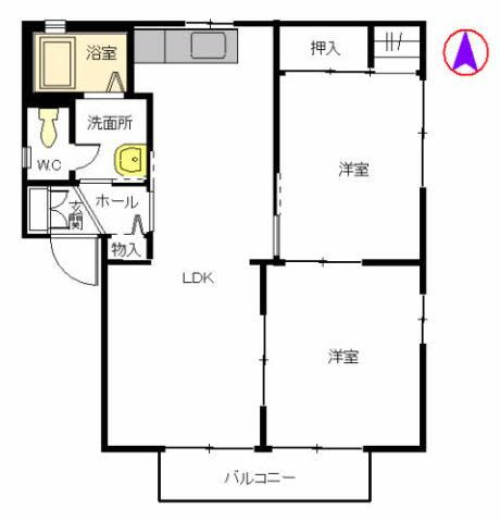 熊本県熊本市中央区国府３ 新水前寺駅 2LDK アパート 賃貸物件詳細