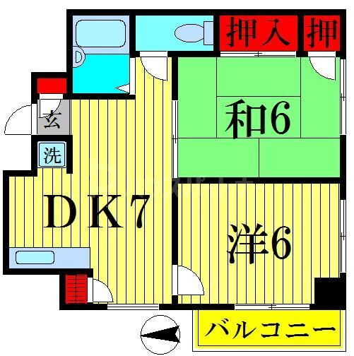 東京都江東区亀戸５ 亀戸駅 2DK マンション 賃貸物件詳細