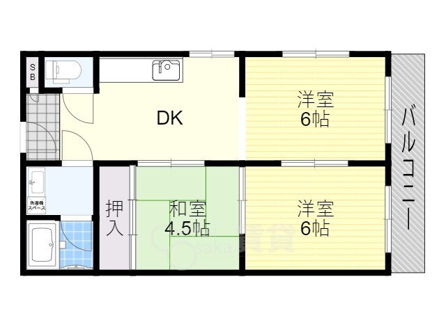 大阪府茨木市沢良宜東町 沢良宜駅 3DK マンション 賃貸物件詳細