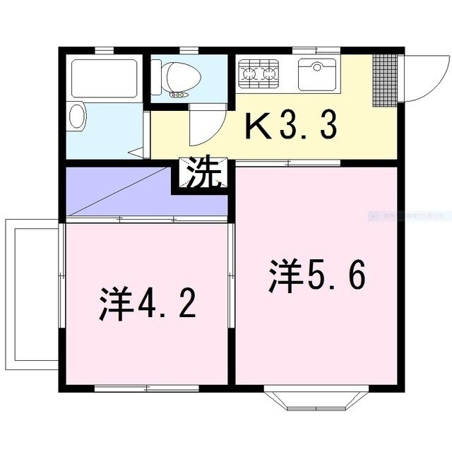 神奈川県大和市柳橋４ 大和駅 2K アパート 賃貸物件詳細