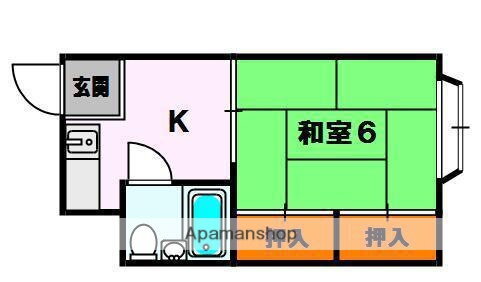 大阪府枚方市星丘１ 星ケ丘駅 1DK マンション 賃貸物件詳細
