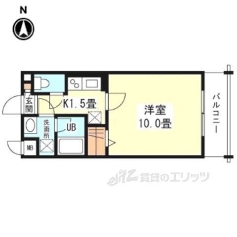京都府京都市伏見区竹田浄菩提院町 竹田駅 1K マンション 賃貸物件詳細