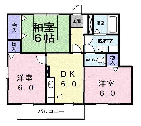 埼玉県さいたま市北区日進町２ 日進駅 3DK アパート 賃貸物件詳細