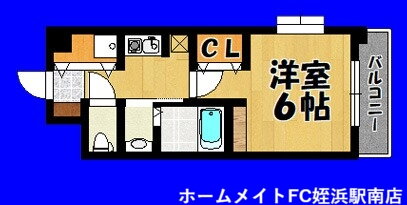 福岡県福岡市西区北原１ 九大学研都市駅 1K マンション 賃貸物件詳細