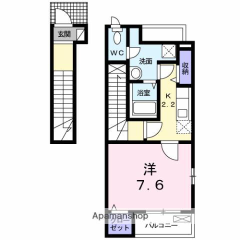 東京都足立区綾瀬２ 綾瀬駅 1K アパート 賃貸物件詳細