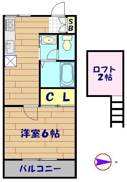 埼玉県川口市芝４ 蕨駅 1K アパート 賃貸物件詳細