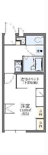 レオパレスＫＩＩＩ 1階 1K 賃貸物件詳細