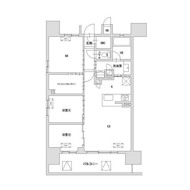 東京都八王子市八日町 八王子駅 3LDK マンション 賃貸物件詳細