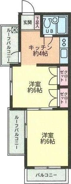 東京都八王子市千人町３ 西八王子駅 2K マンション 賃貸物件詳細
