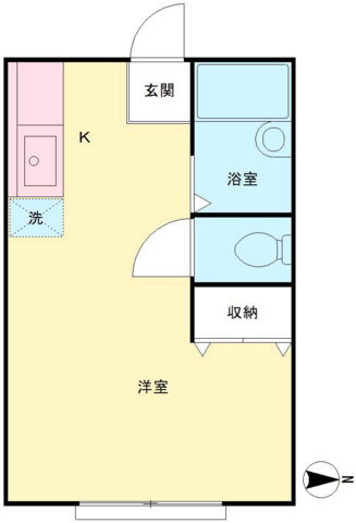 東京都世田谷区粕谷１ 千歳烏山駅 ワンルーム アパート 賃貸物件詳細
