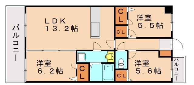 福岡県大野城市大池１ 春日原駅 3LDK マンション 賃貸物件詳細