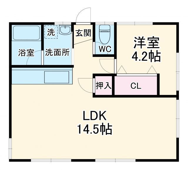 静岡県磐田市今之浦１ 磐田駅 1LDK アパート 賃貸物件詳細