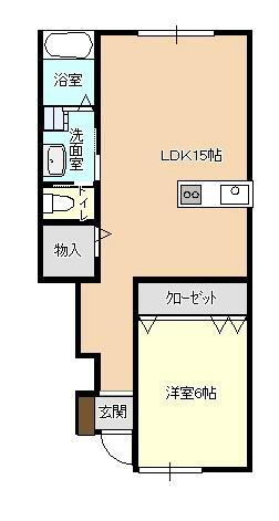 東造道新築アパート 1階 1LDK 賃貸物件詳細