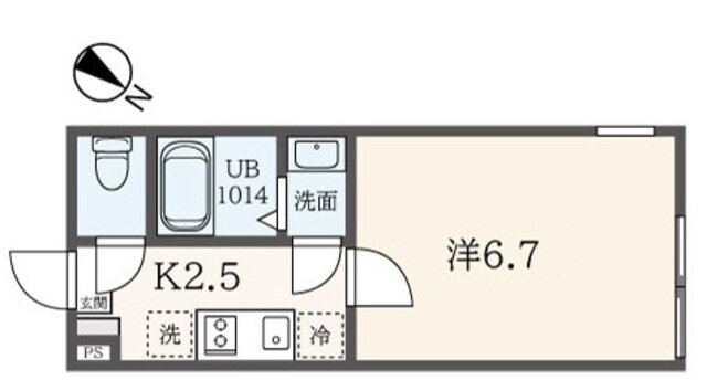 神奈川県川崎市多摩区生田６ 生田駅 1K アパート 賃貸物件詳細