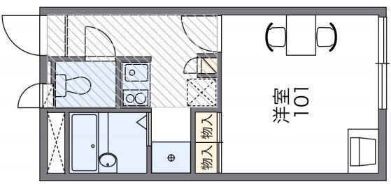 岡山県岡山市南区南輝２ 備前西市駅 1K アパート 賃貸物件詳細