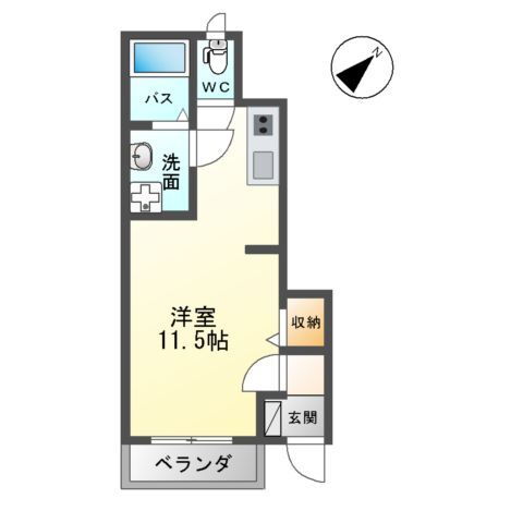 茨城県つくば市流星台 つくば駅 1K アパート 賃貸物件詳細