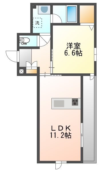 福岡県福岡市東区若宮４ 千早駅 1LDK アパート 賃貸物件詳細