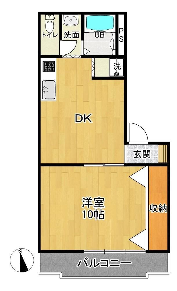 埼玉県狭山市大字東三ツ木 新狭山駅 1DK マンション 賃貸物件詳細