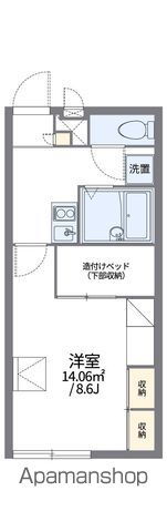 千葉県千葉市中央区星久喜町 千葉駅 1K アパート 賃貸物件詳細