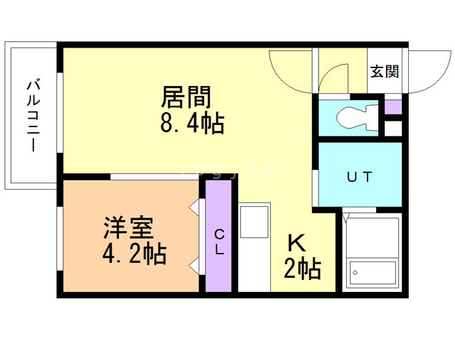 プリエ美園 4階 1LDK 賃貸物件詳細
