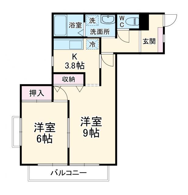 埼玉県川口市大字安行領根岸 東浦和駅 2K アパート 賃貸物件詳細