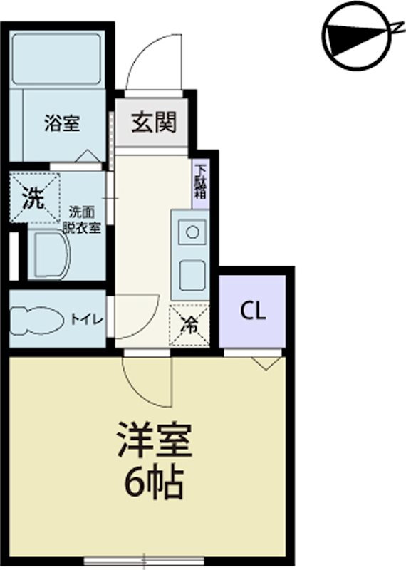 宮城県角田市横倉字今谷 角田駅 1K アパート 賃貸物件詳細