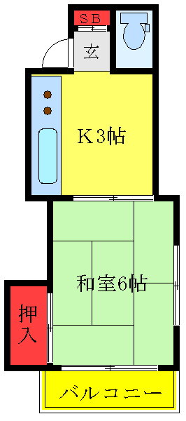 東京都豊島区西巣鴨１ 西巣鴨駅 1K マンション 賃貸物件詳細