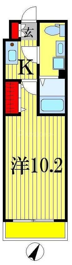 千葉県船橋市海神１ 船橋駅 1K アパート 賃貸物件詳細