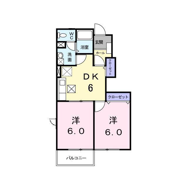 長野県上田市御嶽堂 大屋駅 2DK アパート 賃貸物件詳細