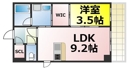 大阪府大阪市西区本田１ 阿波座駅 1LDK マンション 賃貸物件詳細