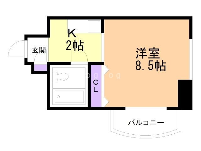 北海道旭川市宮下通９ 1K マンション 賃貸物件詳細