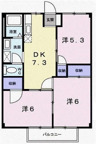 兵庫県姫路市玉手２ 英賀保駅 3DK アパート 賃貸物件詳細