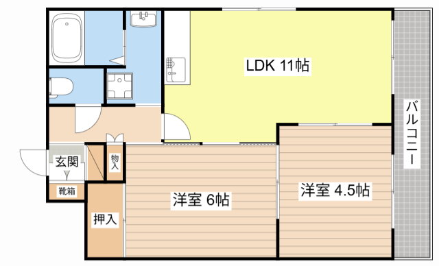 滋賀県甲賀市水口町東名坂 水口駅 2LDK マンション 賃貸物件詳細
