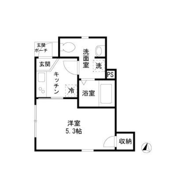神奈川県川崎市川崎区浅田３ 川崎駅 1K アパート 賃貸物件詳細