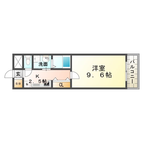 兵庫県尼崎市東難波町３ 尼崎駅 1K マンション 賃貸物件詳細