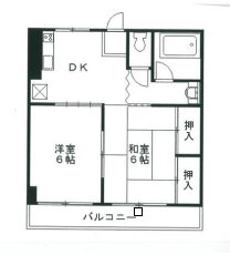 神奈川県横浜市鶴見区豊岡町 鶴見駅 2DK マンション 賃貸物件詳細